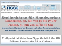 Stellenbörse für Handwerker