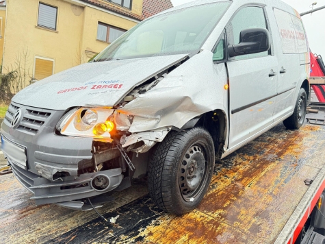 Vorfahrt missachtet - Unfall in Frankenberg