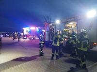 Unter dem Stichwort „Brand mit Menschenleben in Gefahr“ rückten am 5. April 2026 zahlreiche Kräfte nach Essentho aus.