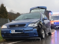 Am 30. Januar 2023 ereignete sich ein Verkehrsunfall zwischen Dodenau und Hatzfeld.