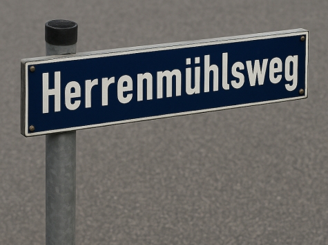 Am 7. Oktober 2025, gegen 13.15 Uhr, wurde im Herrenmühlsweg ein Fußgänger von einem vorbeifahrenden Wagen erfasst.