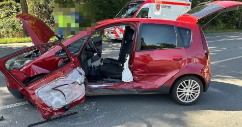 Auf der L 3150 bei Fritzlar kam es am 7. September 2026 zu einem schweren Verkehrsunfall.