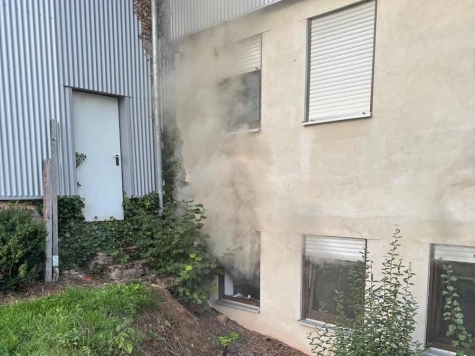 In einer Wohnung in Vöhl kam es am 6. September 2026 zu einem Brand.