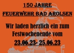 Die Feuerwehr Bad Arolsen feiert in diesem Jahr ihr 150-jähriges Bestehen.