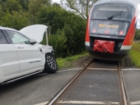 Der Jeep Grand Cherokee wurde am 1. September 2025 bei dem Unfall völlig zerstört.