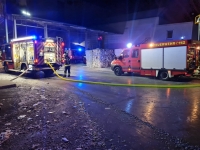 Rund 45 Einsatzkräfte rückten am 5. Oktober 2026 zu einem Industriebetrieb in Giershagen aus.