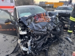 Der Unfall an der Viessmannkreuzung endete für beide Autos mit Totalschaden.
