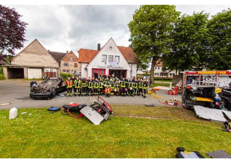 Am 25. Mai fand eine Forbildung der Feuerwehr statt.