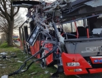 30 verletzte Personen, 200.000 Euro Sachschaden und eine Straßensperrung sind das Ergebnis eines Unfalls bei Lichtenau am 2. April 2019 