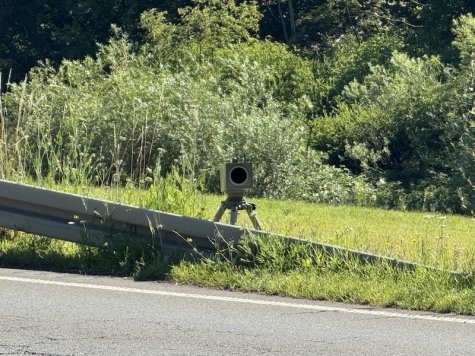 Auf der K 117 wird geblitzt.