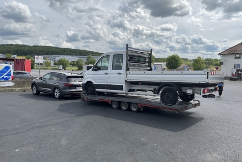 Bei den Kontrollen des gewerblichen Güterverkehrs auf der A 7 bei Malsfeld wurden 24 Fahrzeuge überprüft.