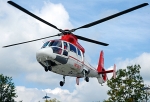 Mit einem Rettungshbschrauber wurde der Biker nach Marburg geflogen.