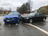 Am 19. November 2020 ereignete sich ein Verkehrsunfall am Mühlhäuser Hammer.