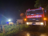 Am 28. August 2021 brannte im Lichtenfelser Ortsteil Münden ein Holzschuppen.