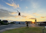 Am 25. Mai 2025 wurde der Rettungshubschrauber Christoph 7 angefordert.