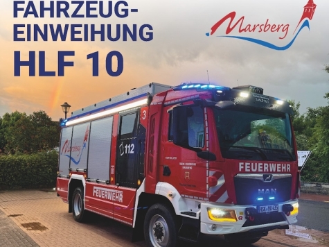Kurz vor dem Schützenfest konnten die Feuerwehrleute aus Westheim das Fahrzeug beim Hersteller in Luckenwalde abholen.