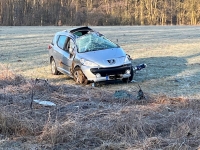 Auf der Kreisstraße 18 zwischen Bad Driburg und Brakel ereignete sich am Sonntagmorgen ein Alleinunfall.