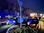 Ein Verkehrsunfall hat sich am 15. Dezember 2021 auf der Bundesstraße 253 bei Frankenberg ereignet.