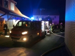 Die Feuerwehr wurde Freitagnacht zu einem Brand in Wethen alarmiert.