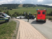 Ein Verkehrsunfall ereignete sich am 3. August in Willingen - drei Personen wurden verletzt, es entstand hoher Sachschaden.  