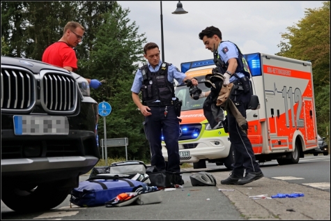 Auf der Astenbergstraße in Bad Berleburg kam es zu einem schweren E-Bike Unfall. 