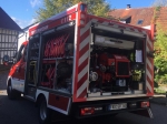 Am 12. Oktober 2019 rückte die Freiwillige Feuerwehr Burgwald aus.