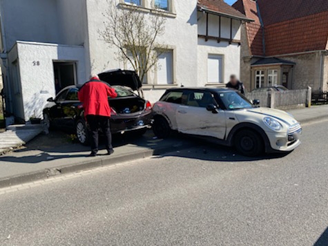 Ein Verkehrsunfall ereignete sich am 6. April in der Briloner Landstraße.