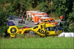 Ein Gro&szlig;aufgebot an Rettungskr&auml;ften war am Mittwochnachmittag bei Bruchhausen im Einsatz. 