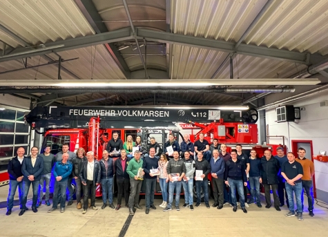 Am vergangenen Samstag (11. März 2023) fand die Jahreshauptversammlung der Feuerwehrkameradschaft Volkmarsen e.V. im Feuerwehrstützpunkt Volkmarsen statt.