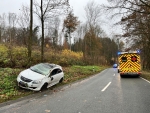 Ein Alleinunfall mit einer verletzten Person ereignete sich am 16. November im Altkreis Frankenberg.