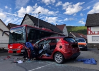 In Holzhausen ereignete sich am 20. August ein schwerer Verkehrsunfall.