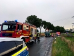 Nach einem Unfall am 16. August auf der B7 musste die Strecke am Thülener Kreuz gesperrt werden. 