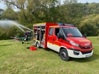 Die Feuerwehren der Stadt Frankenberg trainierten am 19. September 2026 gemeinsam für Vegetations- und Waldbrandeinsätze.