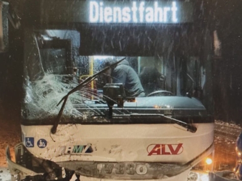 Am 8. Januar 2025 ereignete sich ein Unfall im Gegenverkehr.