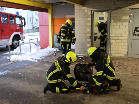 Am 12. Januar 2025 rückte die Korbacher Wehr zu einem Brand in die Flechtdorfer Straße aus.