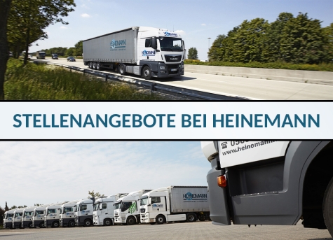 Heinemann sucht Kraftfahrer (m/w/d) in sämtlichen Bereichen. Jetzt bewerben!