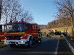 Zwischen Hoppecke und Brilon ereignete sich am Freitag ein schwerer Unfall.