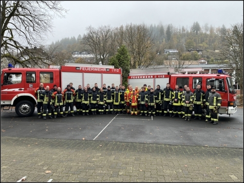 Wittgensteins Feuerwehren werden um neue Atemschutzgeräteträger verstärkt. 