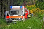Im Wald wurde der Mann erstversorgt und dann mit dem Hubschrauber ins Krankenhaus gebracht.
