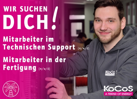 Die KoCoS Messtechnik AG in Korbach sucht zum nächstmöglichen Zeitpunkt Verstärkung.